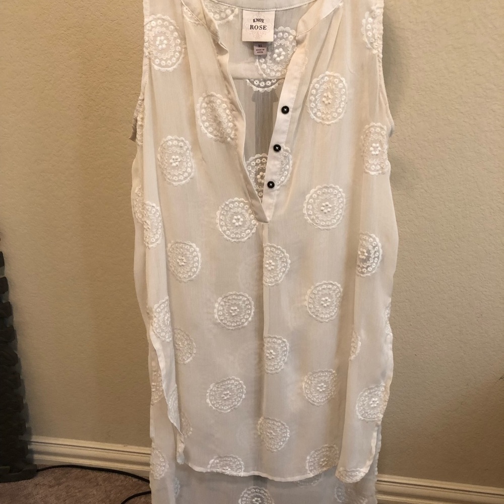 Knox Rose Sheer Tunic